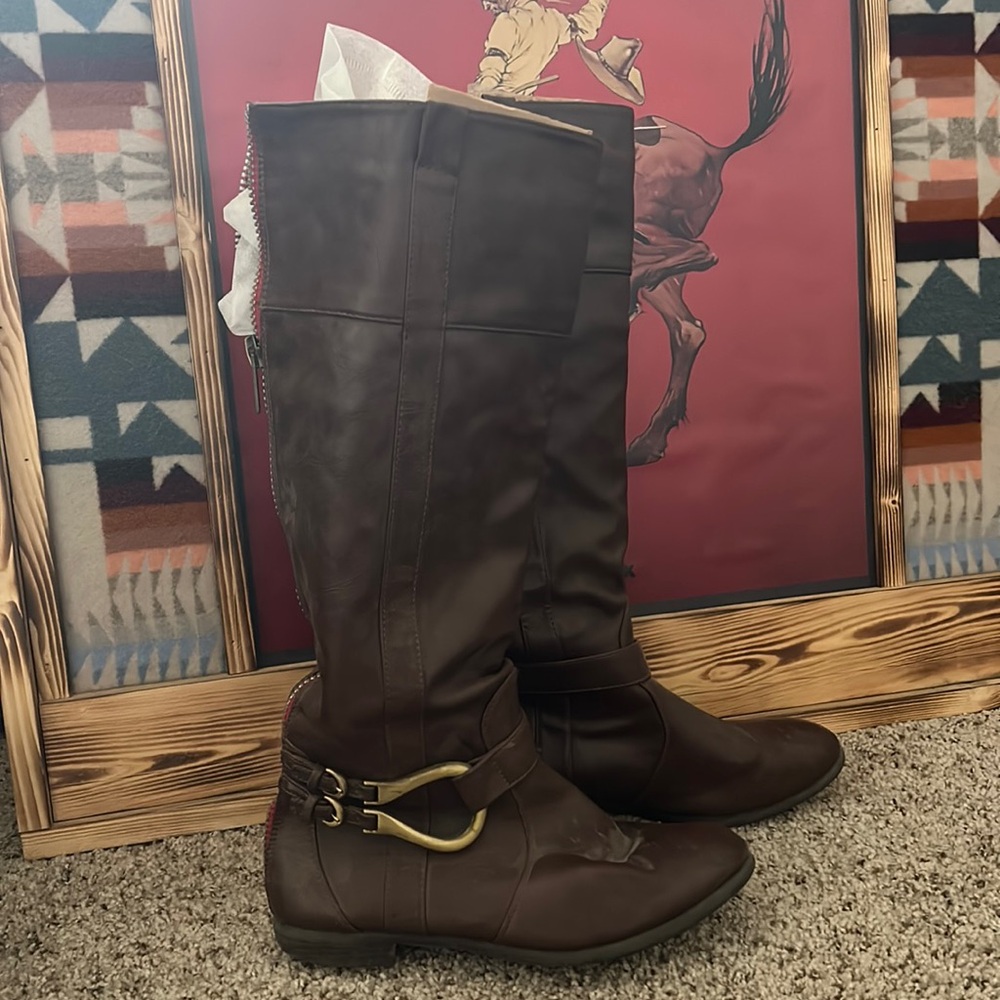Knee high boots